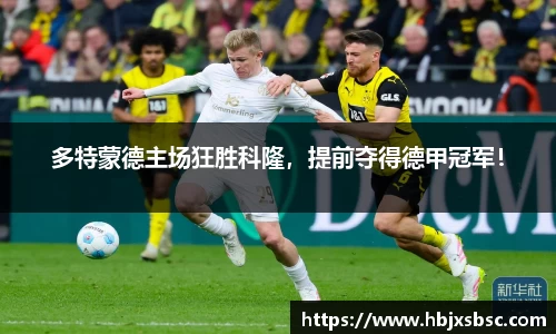多特蒙德主场狂胜科隆，提前夺得德甲冠军！